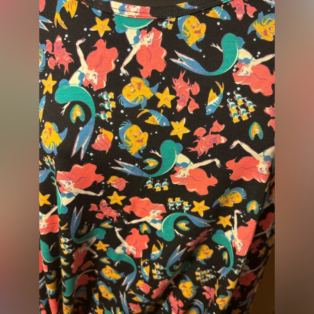 Disney Ariel Lularoe Irma Size Large - Picture 8 of 12